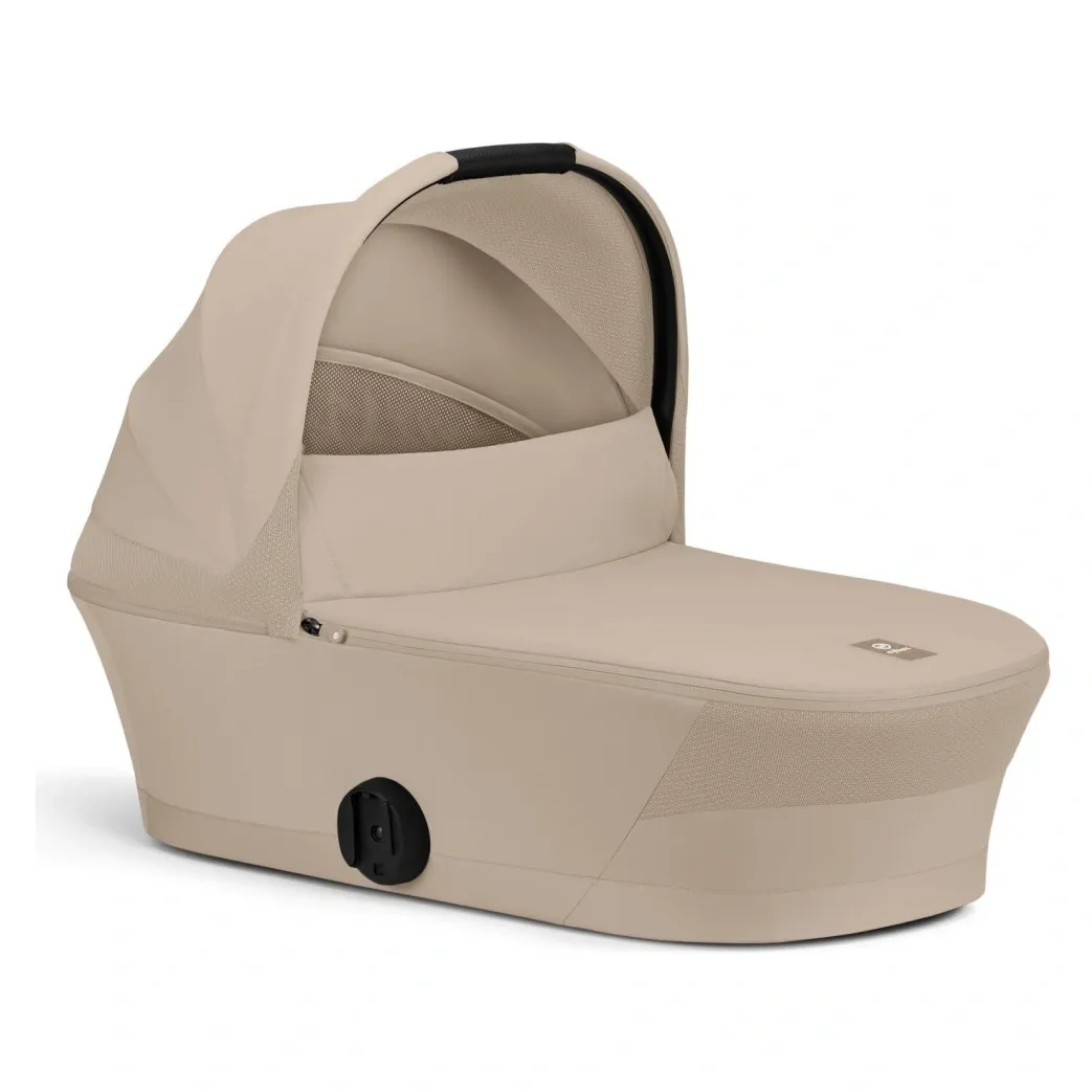 Люлька Cybex Cot S Lux песочного цвета, отдельно от шасси