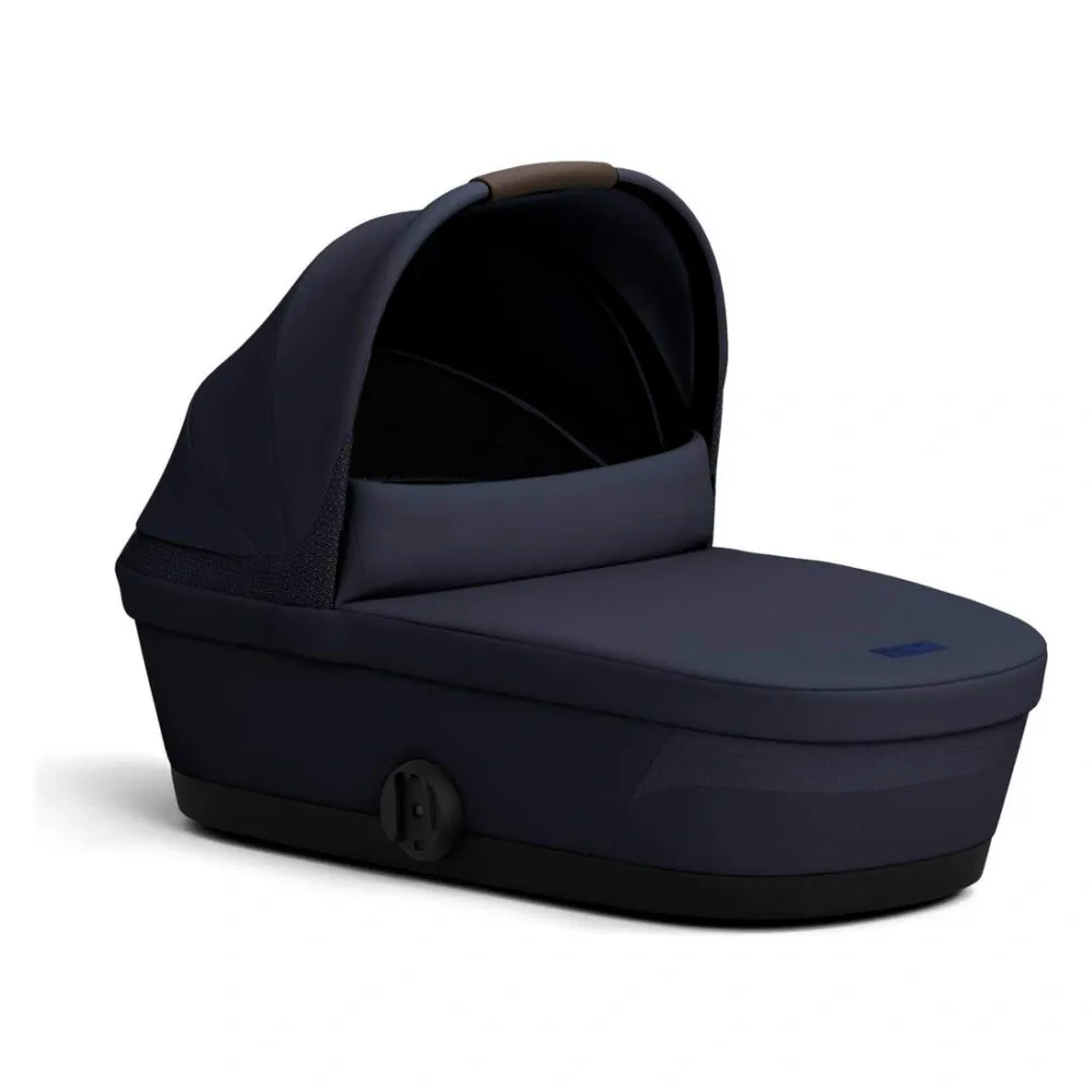Люлька Cybex Cot S Lux тёмно-синего цвета, отдельно от шасси