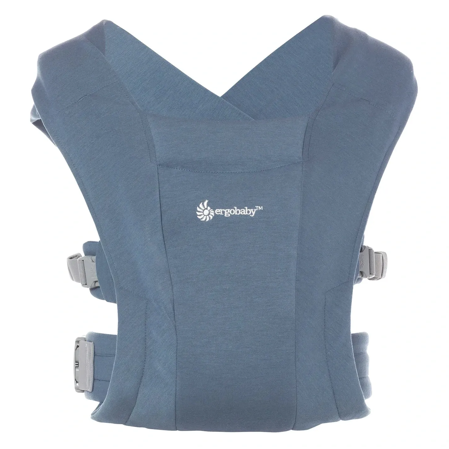 Переноска Ergobaby Embrace цвета Oxford Blue, вид спереди