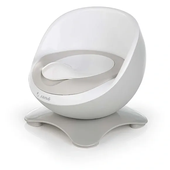 Горшок Jané Egg Potty в форме яйца, бело-серый