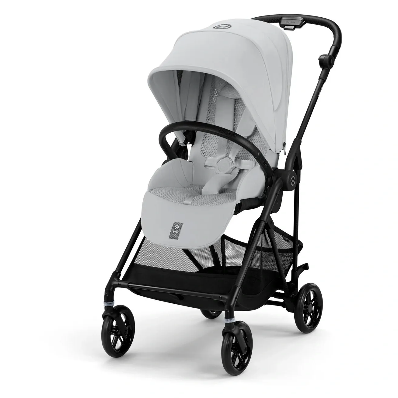 Cybex Melio молочно-белого цвета на карбоновой раме