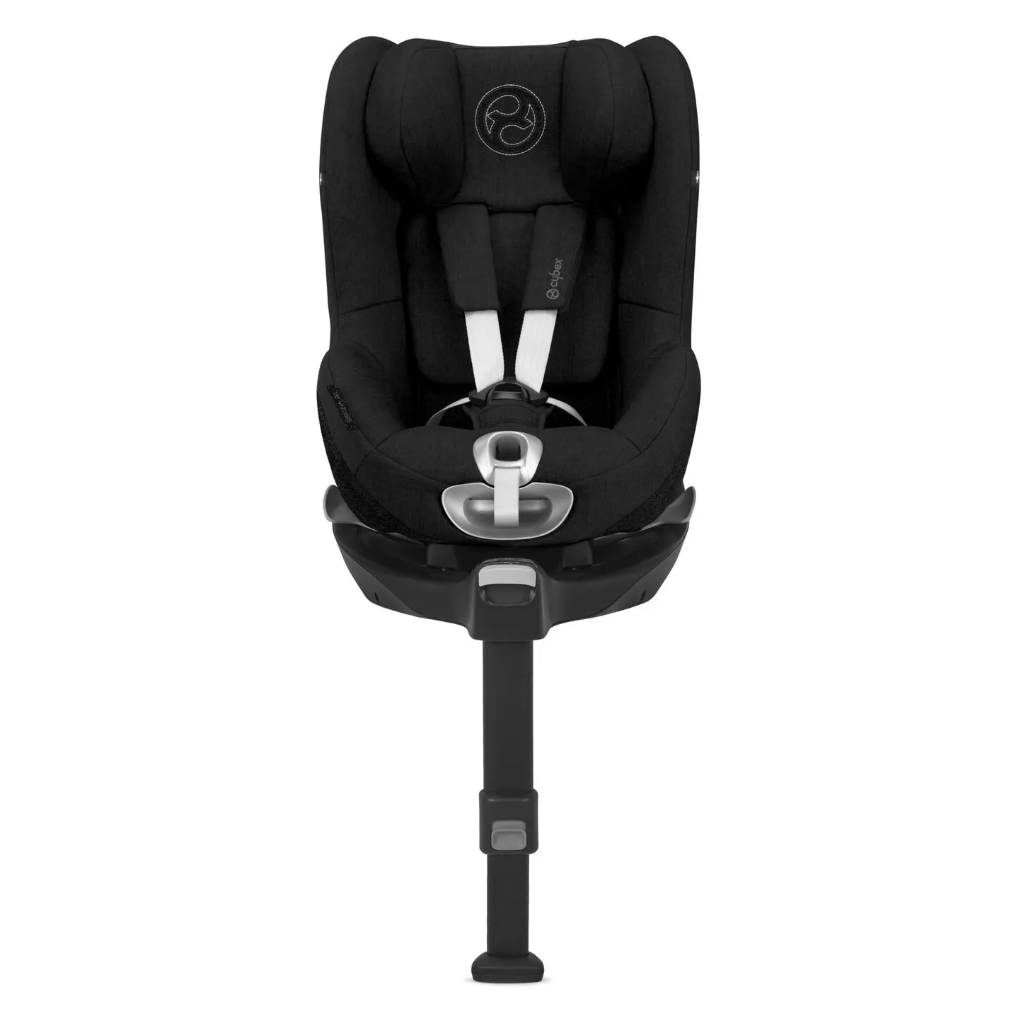 Автокресло Cybex Sirona Z2 i-Size Plus чёрного меланжевого цвета на базе