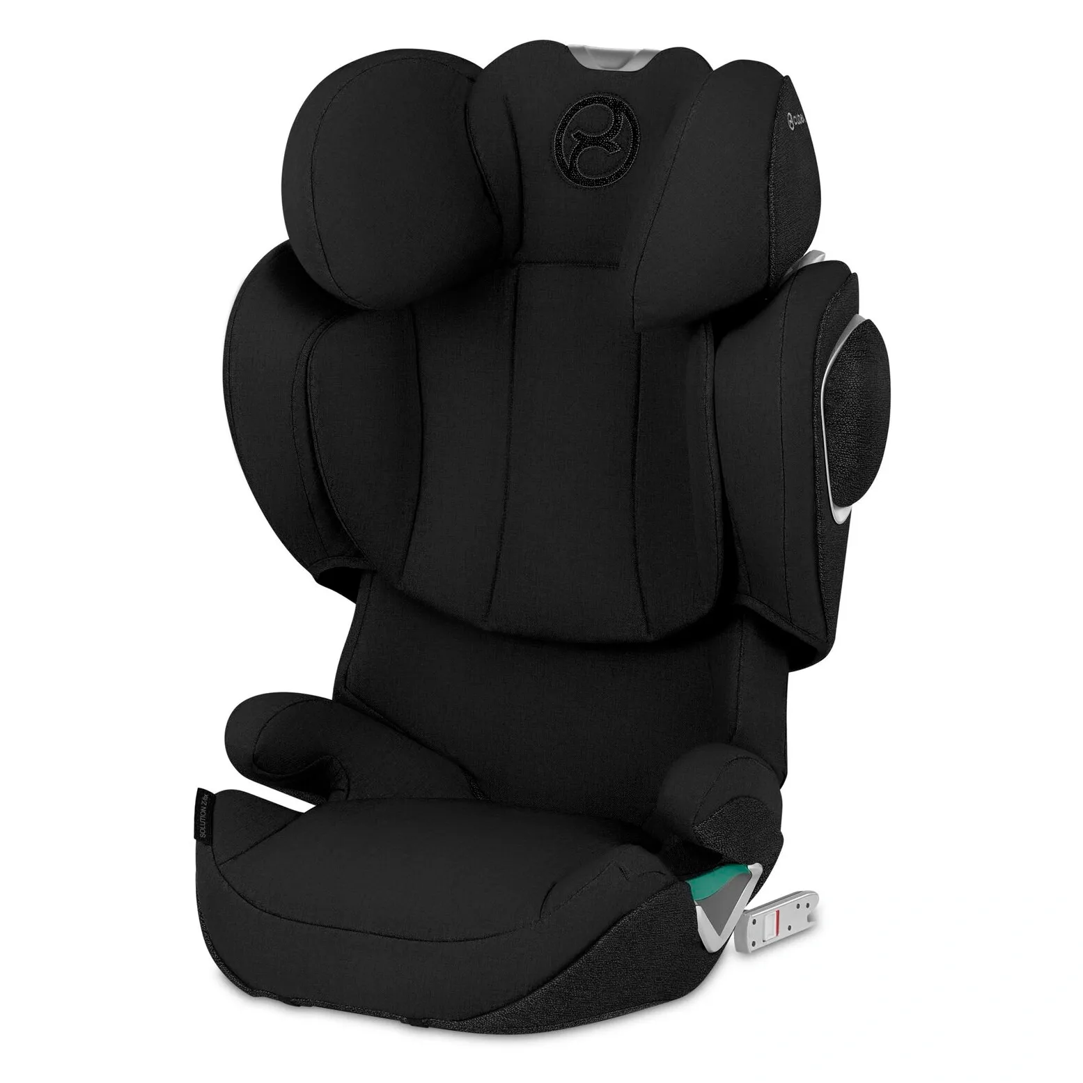 Бустер Cybex Solution Z i-Fix чёрного цвета с более мягкой обивкой подголовника