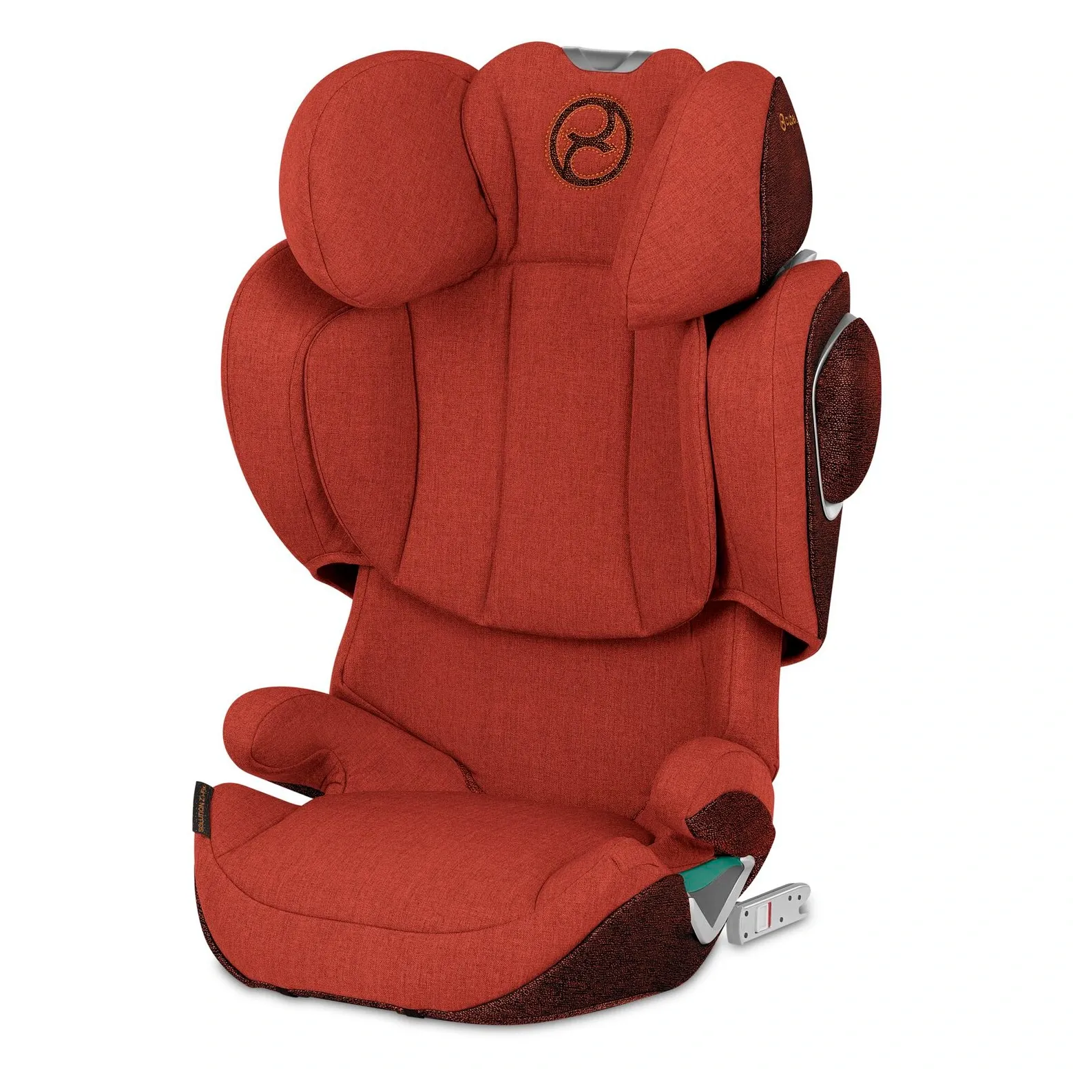 Бустер Cybex Solution Z i-Fix Plus терракотового меланжевого цвета